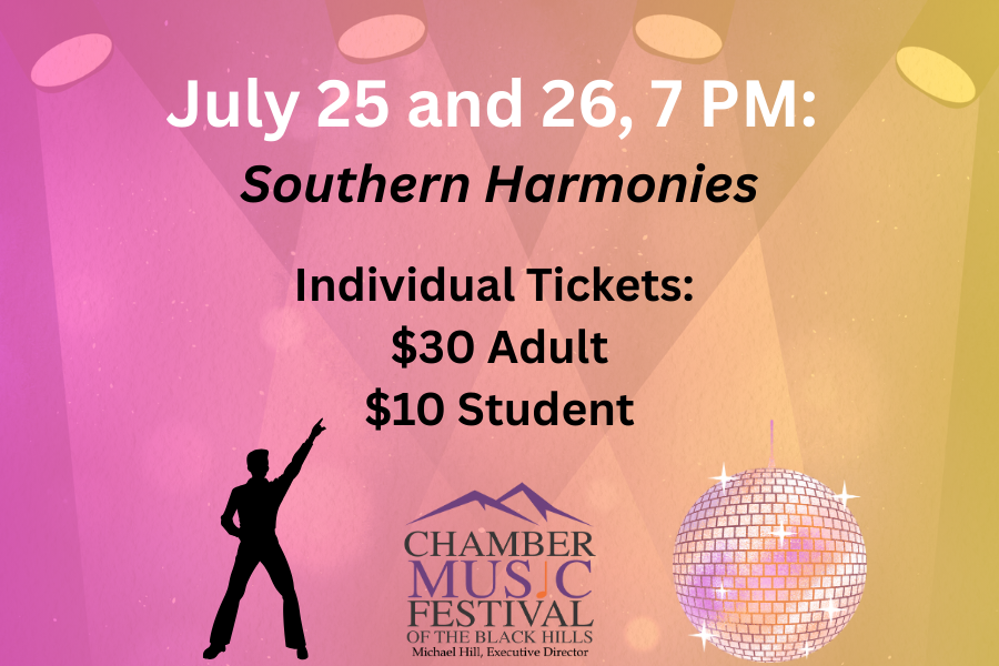 Chamber Music Festival of the Black Hills presents Southern Harmonies