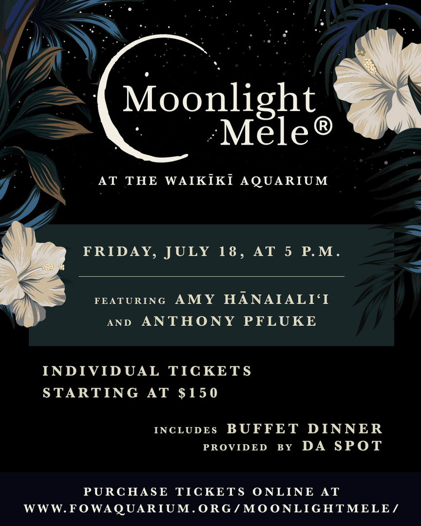 Moonlight Mele at the Waikiki Aquarium
