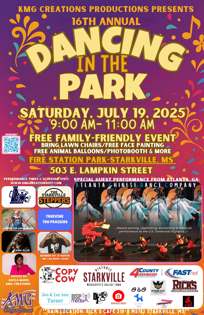 16th Annual Dancing in the Park presented by KMG Creations