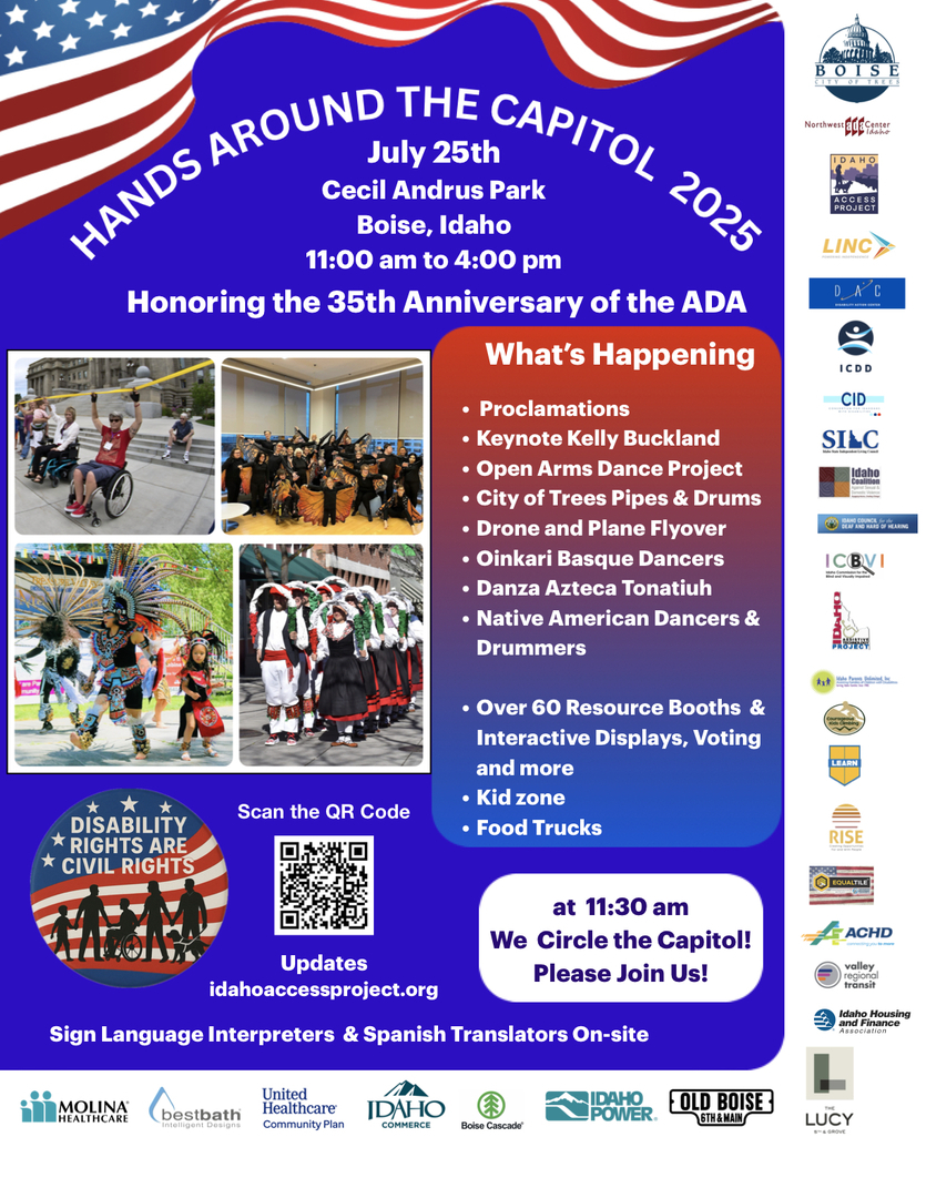 Hands Around the Capitol 2025: Honoring the 35th Anniversary of the Americans with Disabilities Act