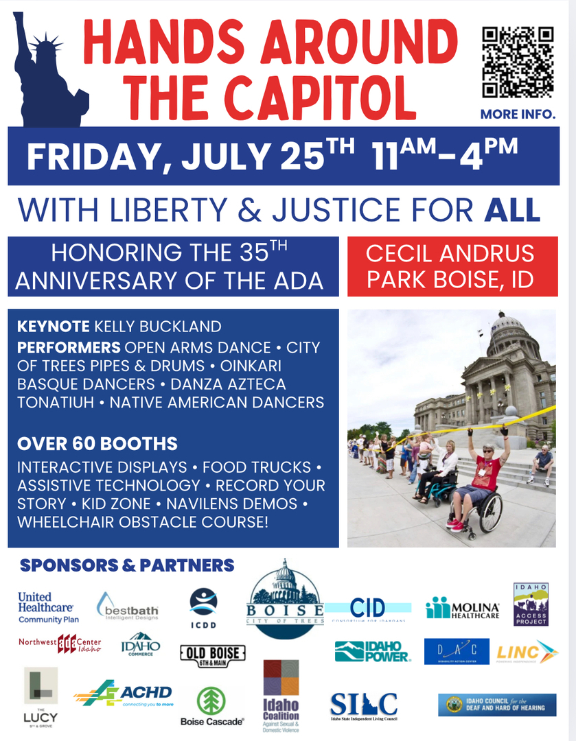 Hands Around the Capitol 2025: Honoring the 35th Anniversary of the Americans with Disabilities Act - Hands Around the Capitol 2025: Honoring the 35th Anniversary of the Americans with Disabilities Act