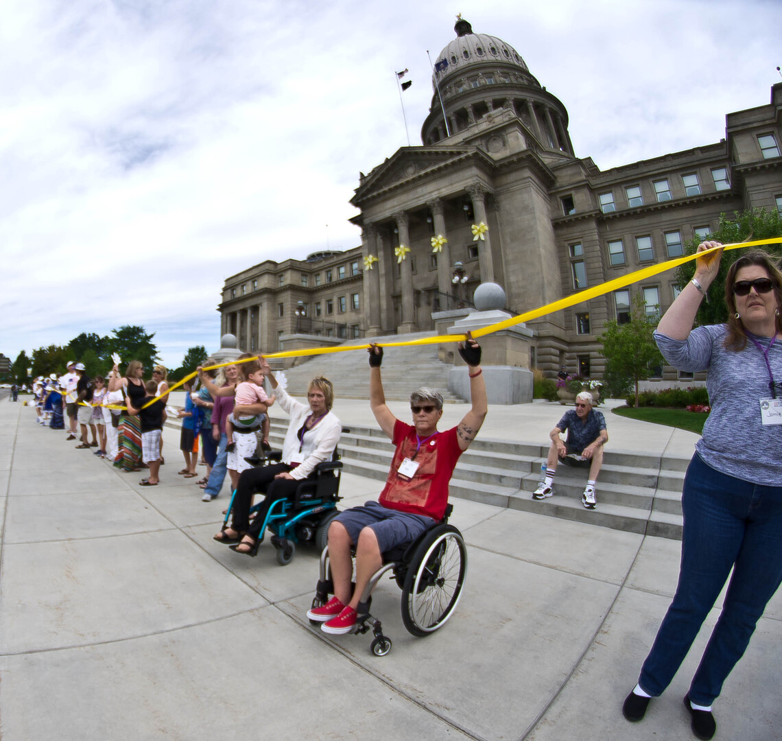 Hands Around the Capitol 2025: Honoring the 35th Anniversary of the Americans with Disabilities Act - Hands Around the Capitol 2025: Honoring the 35th Anniversary of the Americans with Disabilities Act