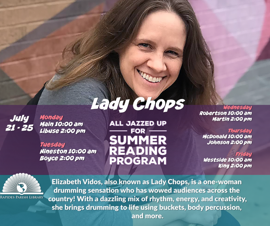 Lady Chops Summer Reading Entertainment
