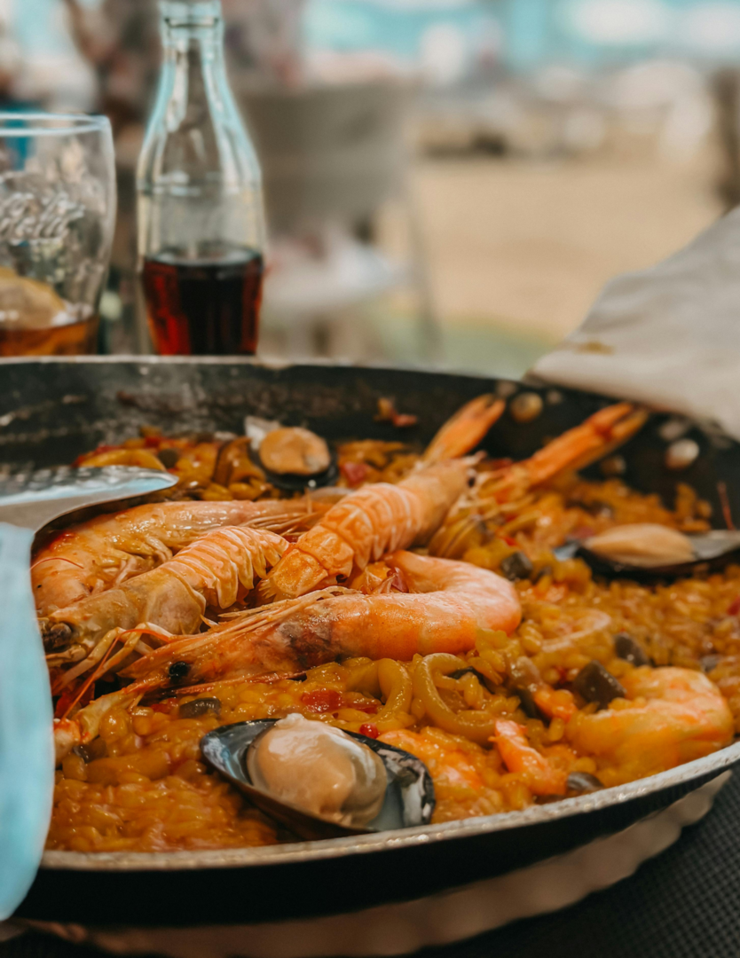 Paella on the Patio