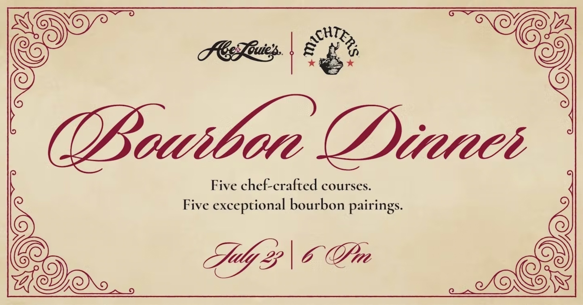 Michter's Bourbon Dinner