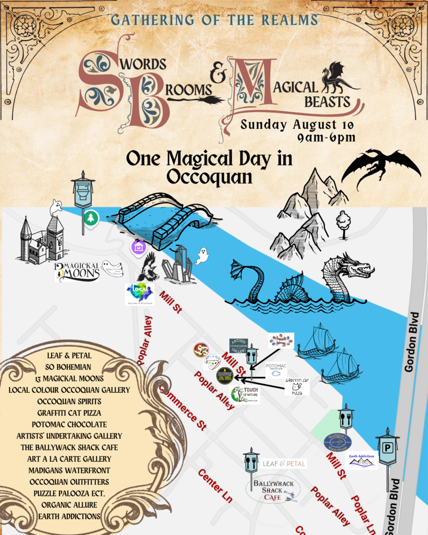 Swords Brooms & Magical Beasts: One Magical Day In Occoquan - Swords Brooms & Magical Beasts: One Magical Day In Occoquan