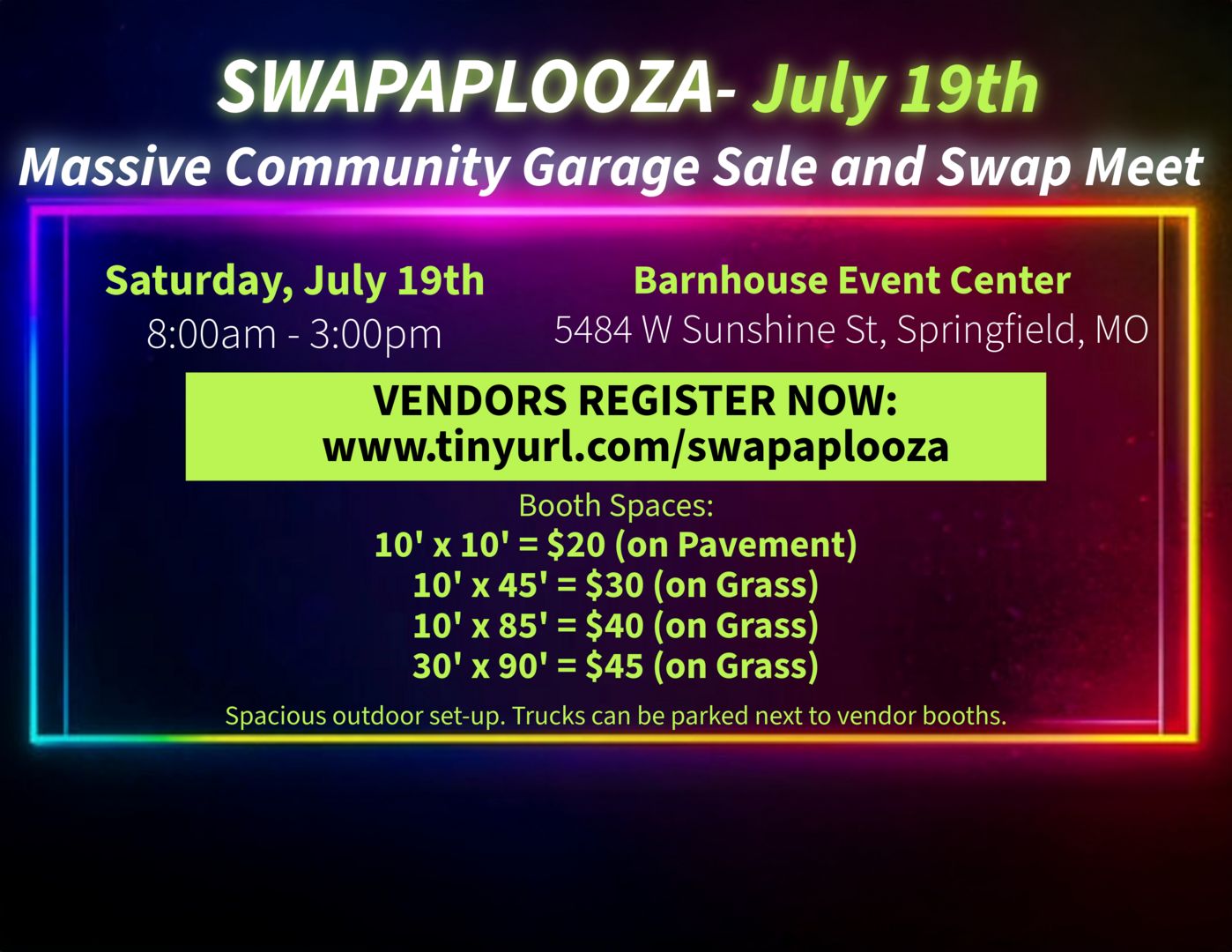 Swapaplooza - Massive Community Garage Sale and Swap Meet - Swapaplooza - Massive Community Garage Sale and Swap Meet