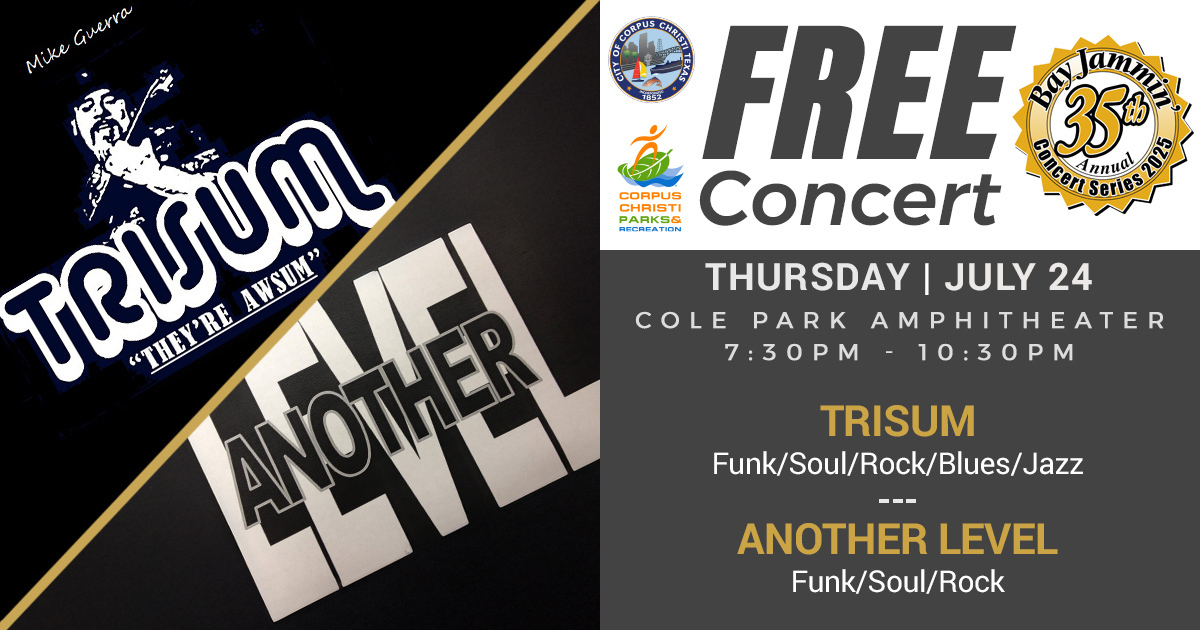 BAY JAMMIN CONCERT SERIES PRESENTS: ANOTHER LEVEL & special guests MIKE GUERRA & TRISUM