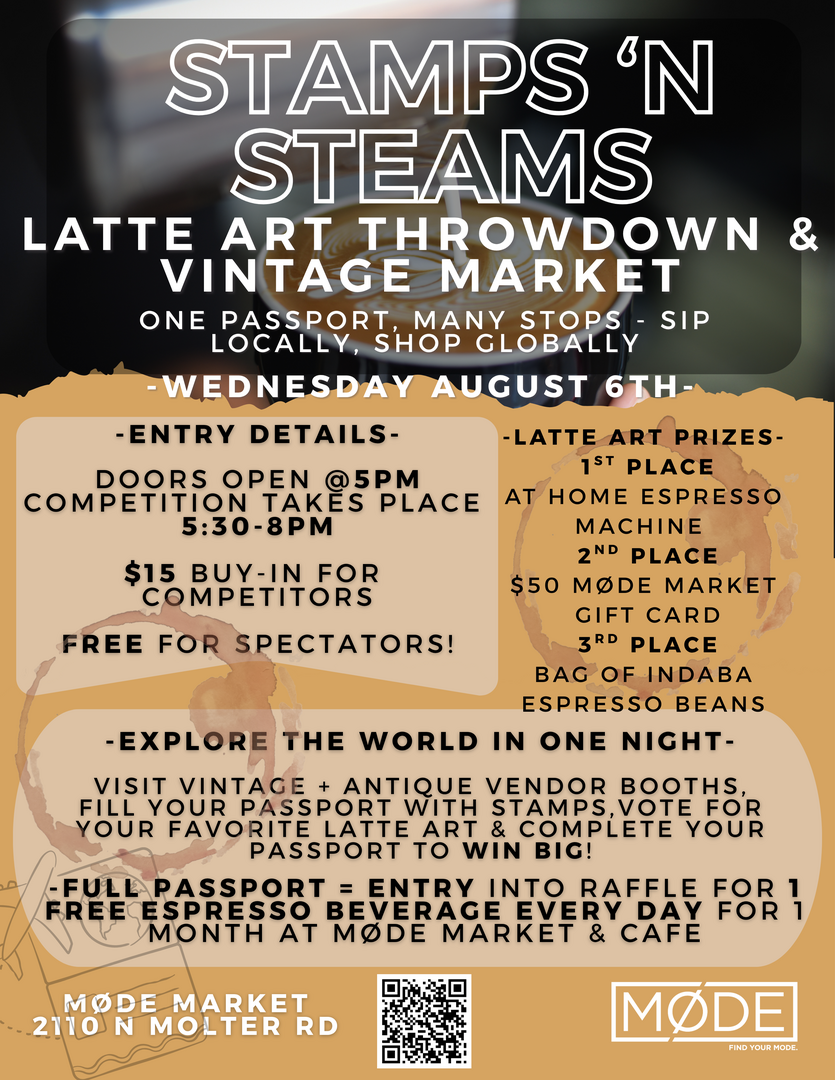 Stamps 'N Steams Latte Art Throwdown