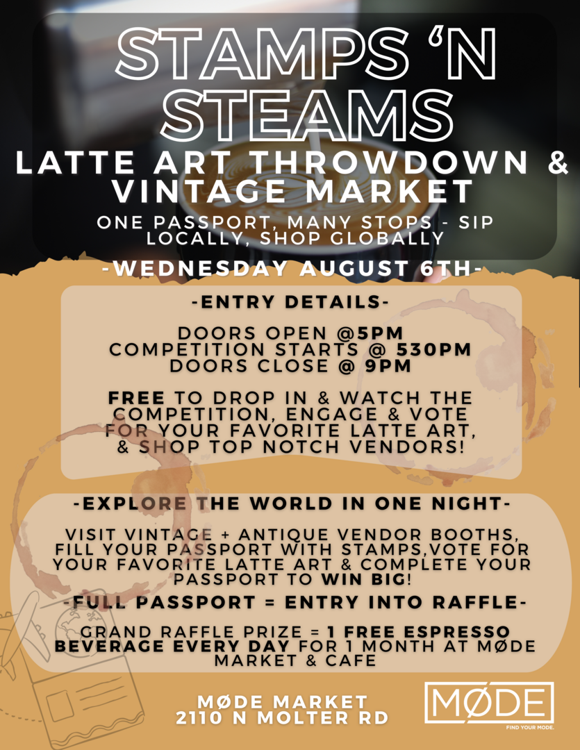 Stamps 'N Steams Latte Art Throwdown - Stamps 'N Steams Latte Art Throwdown