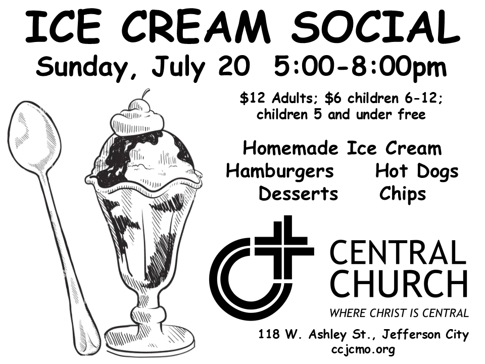 Ice Cream Social - $12