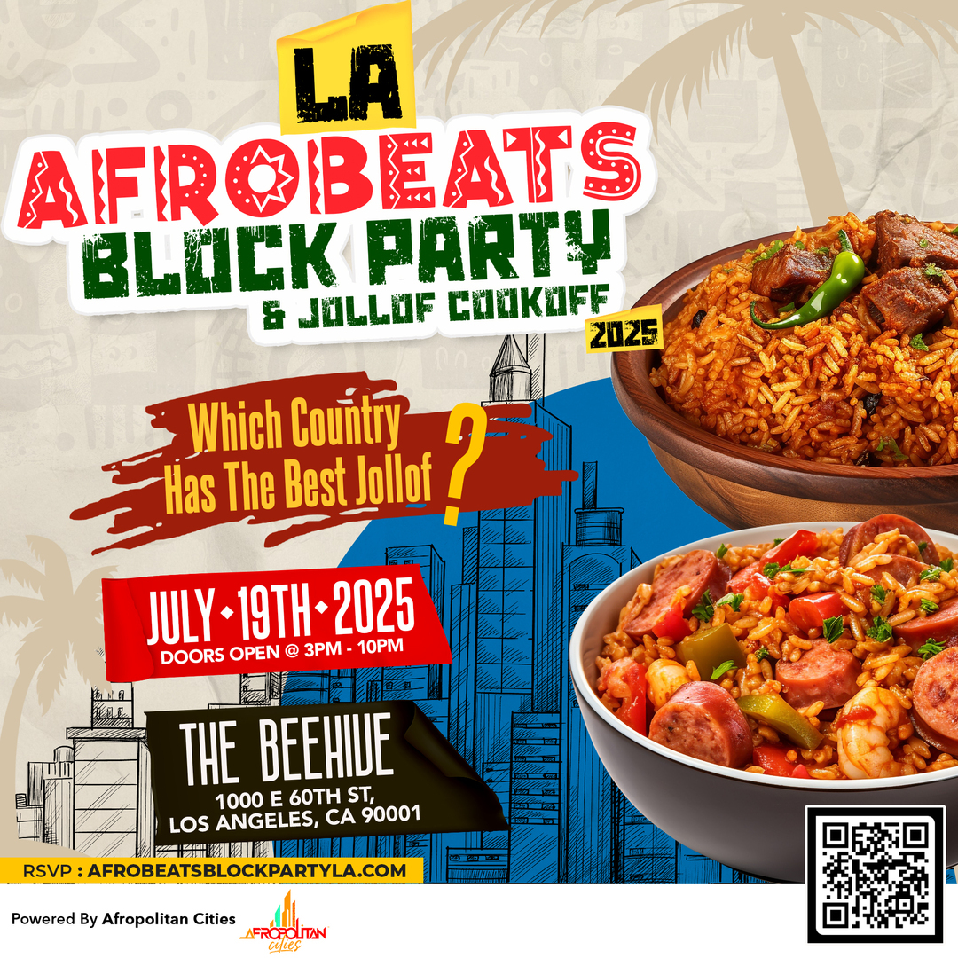 Afrobeats Block Party & Jollof Cook-off - Afrobeats Block Party & Jollof Cook-off