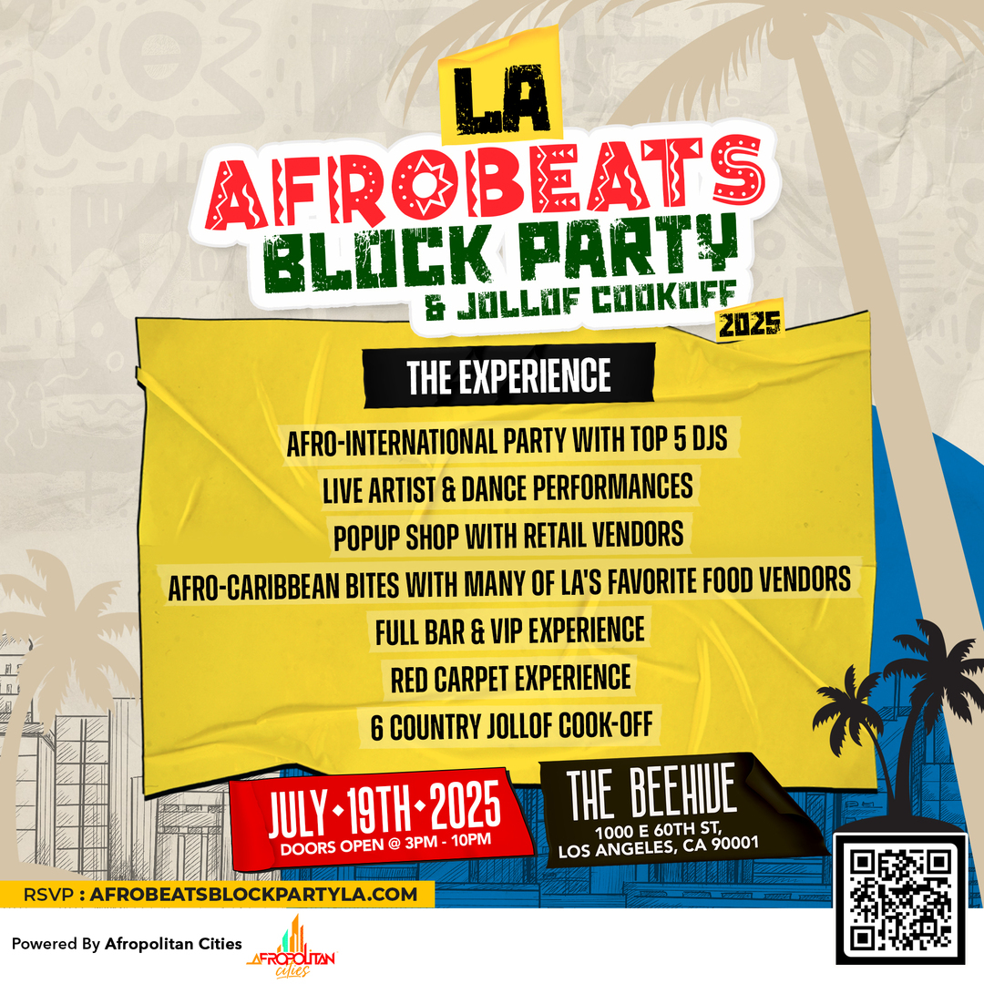 Afrobeats Block Party & Jollof Cook-off - Afrobeats Block Party & Jollof Cook-off