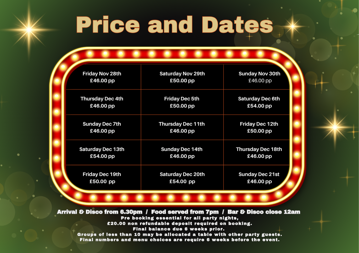 Christmas Casino Party Nights - Christmas Casino Party Nights