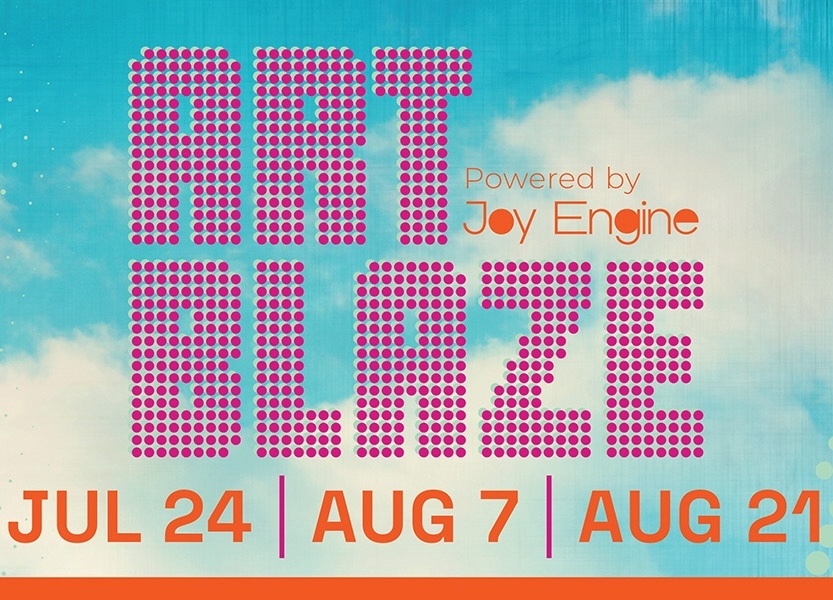 ArtBlaze on the Beach