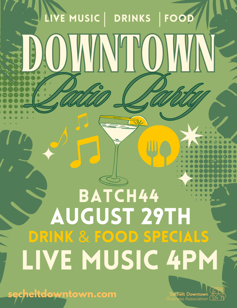 Downtown Sechelt Patio Party Series - BATCH44
