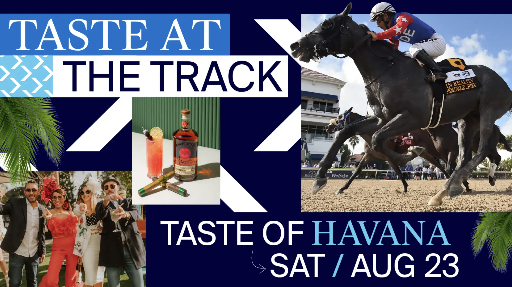 Gulfstream Park’s Taste at the Track: Taste of Havana Saturday, August 23