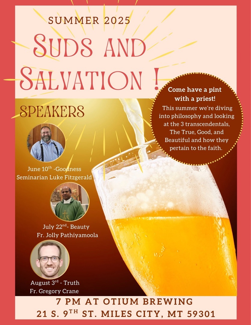 Suds & Salvation: BEAUTY ~ Philosophy + Faith + Pint Night Series