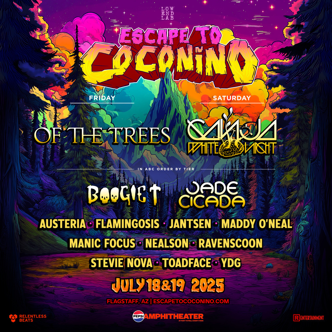 Experience the two-day EDM festival ‘Escape to Coconino’ at Pepsi Amphitheater