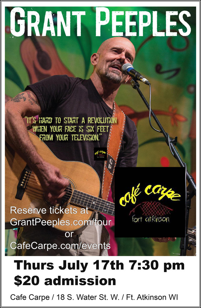 Cafe Carpe presents Grant Peeples
