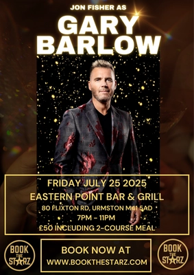 GARY BARLOW TRIBUTE Knutsford Guardian Events
