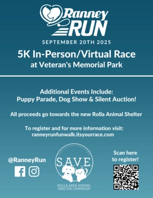 Phelps County Focus Events Ranney Run 5K Race