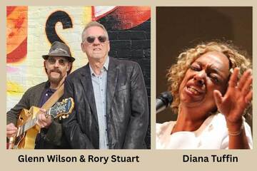 O.Henry Hotel Cocktails & Jazz: 2 Jazz Shows! | 9/18 | Glenn Wilson & Rory Stuart | Diana Tuffin