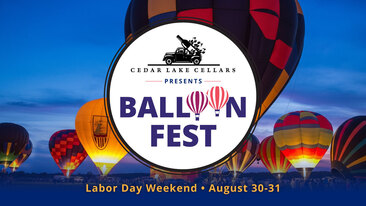 Balloon Fest at Cedar Lake Cellars