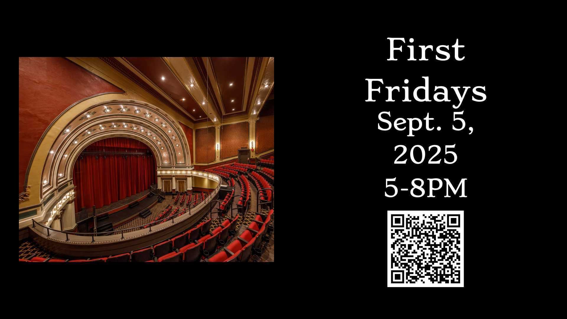 First Fridays at Goshen Theater