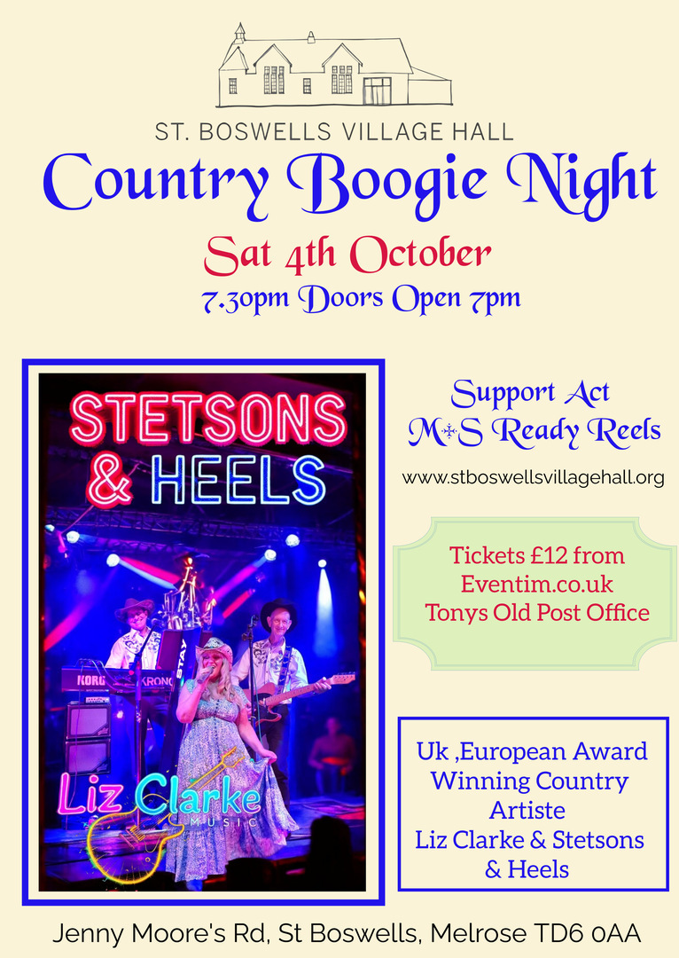St Boswells Country Boogie Night