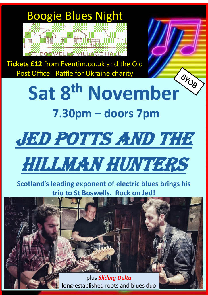 St Boswells Blues Boogie Night