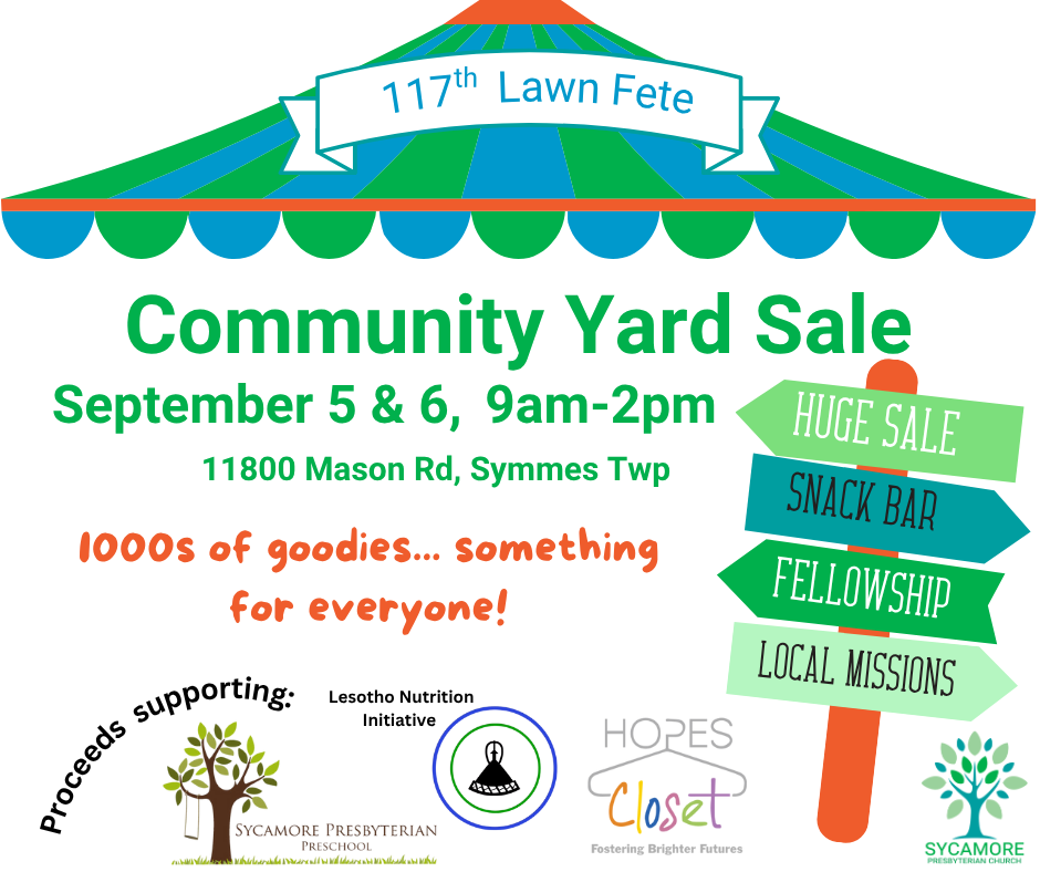 Sycamore Presbyterian 117th Lawn Fete