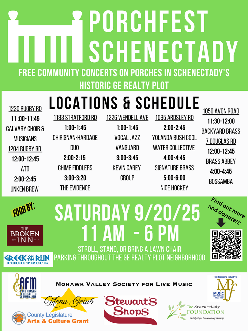 Porchfest Schenectady