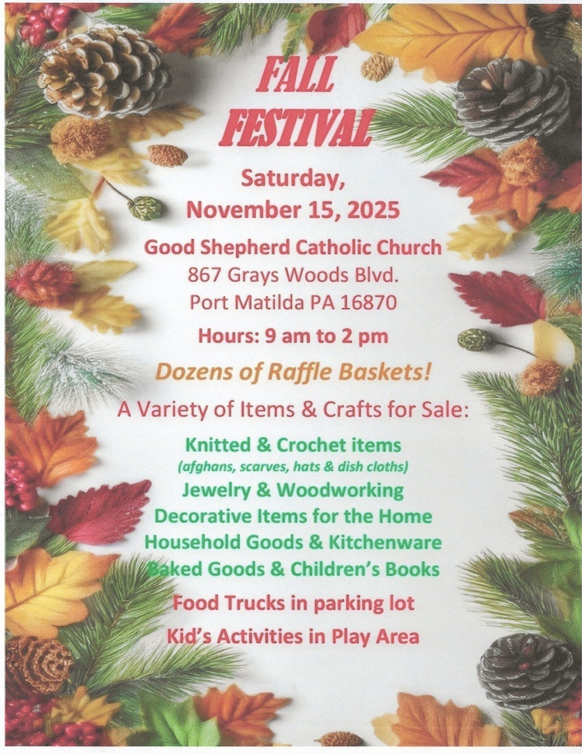 Good Shepherd Catholic Church Fall Festival