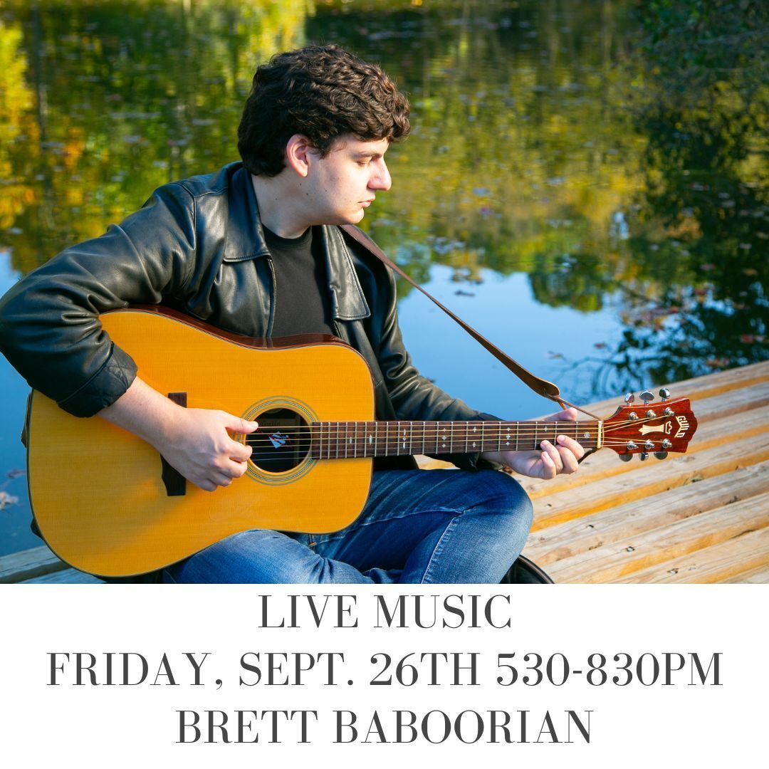 Live Music by Brett Baboorian