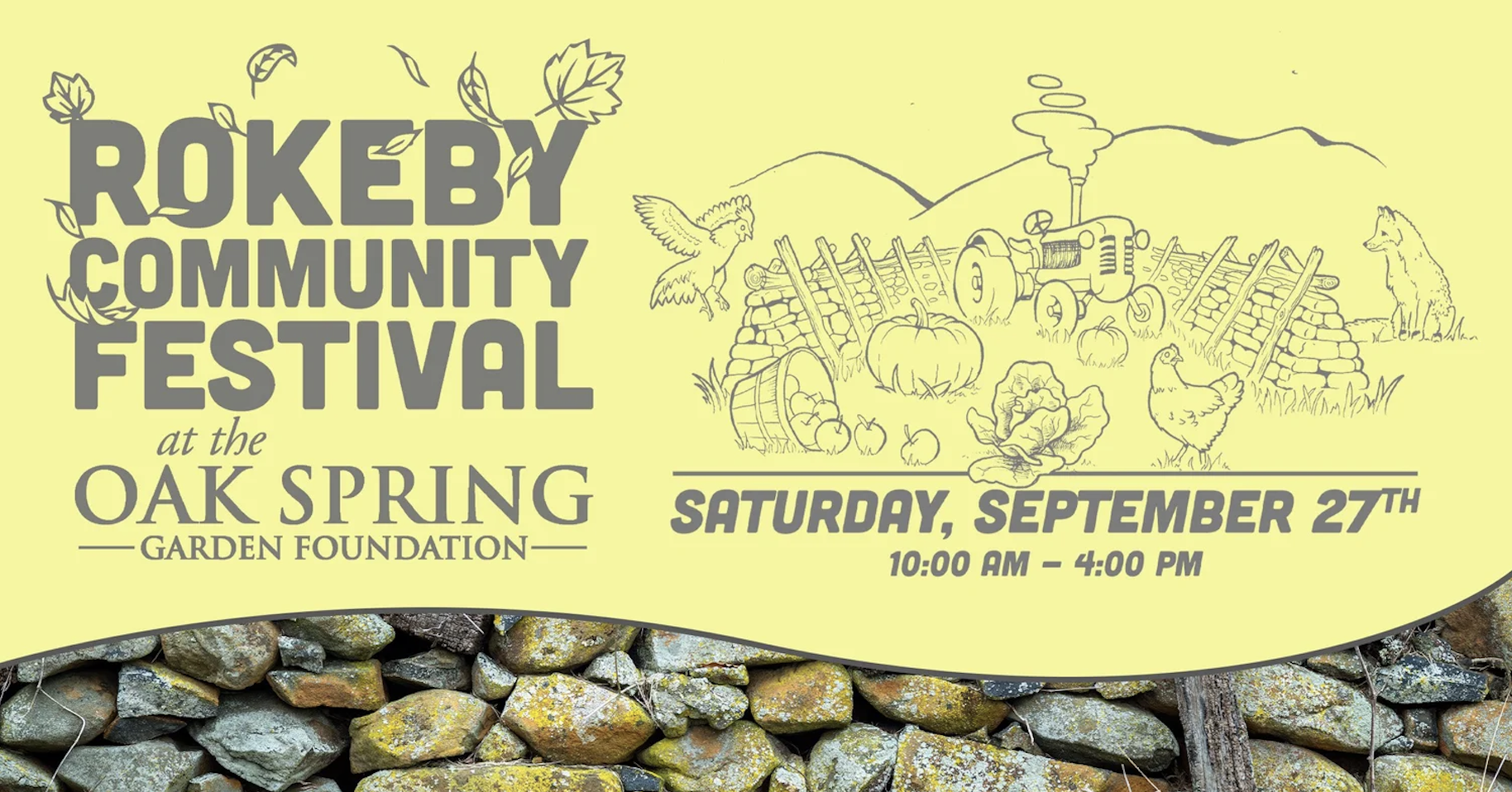 2nd Annual Rokeby Community Fall Festival
