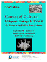 Canvas of Cultura! A Hispanic Heritage Art Exhibit