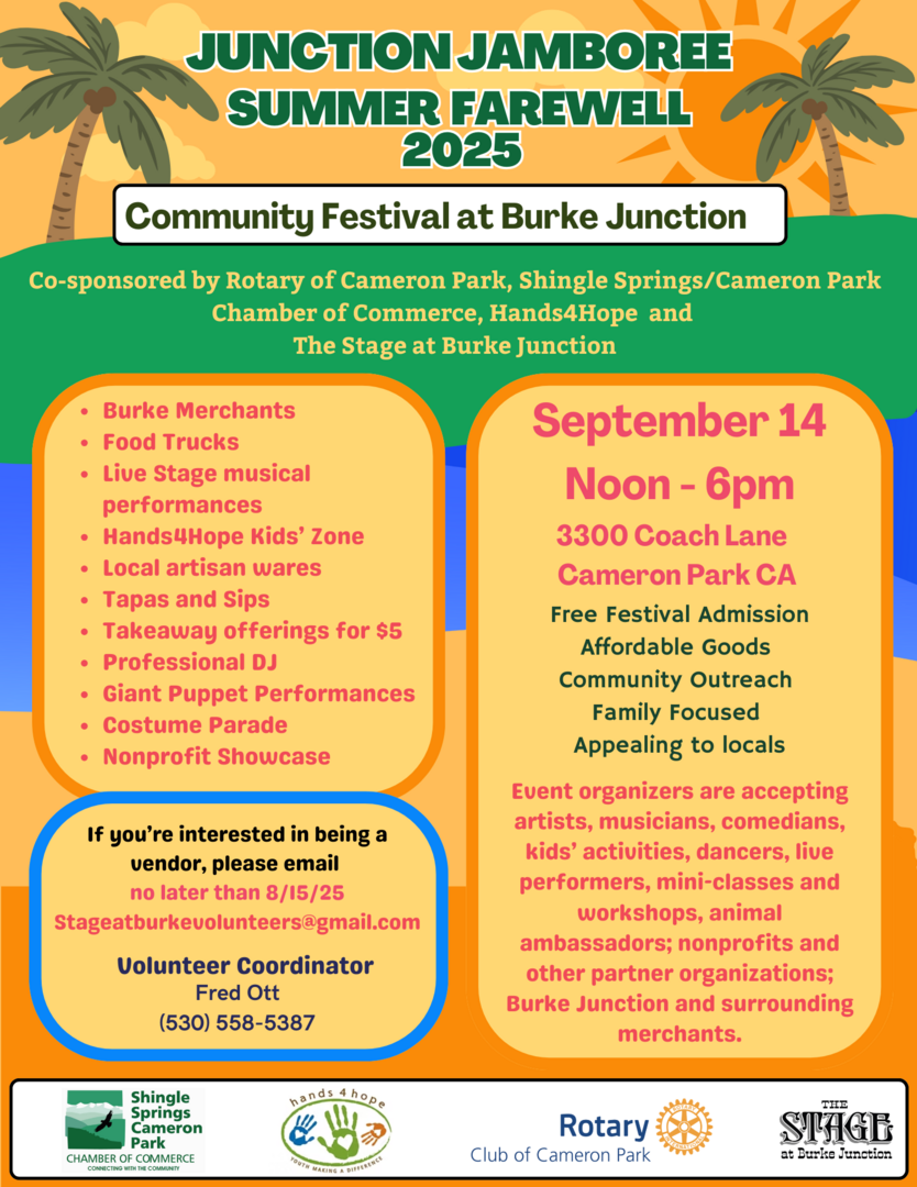 Junction Jamboree End of Summer Festival. Burke Junction Shopping Center. September 14th 2025