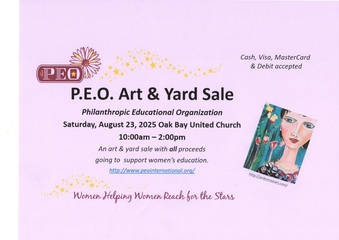 P.E.O. Art & Yard Sale