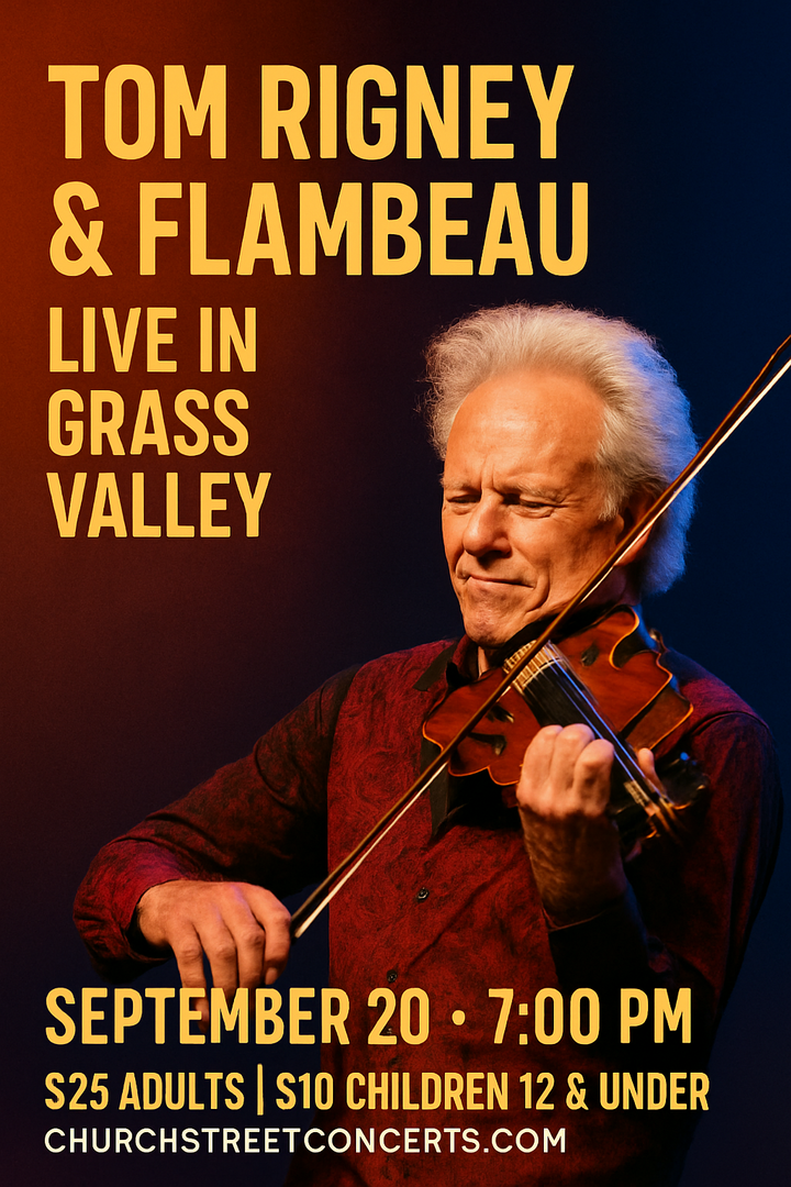 Tom Rigney & Flambeau Bring Fiery Cajun and Zydeco Sounds to Grass Valley