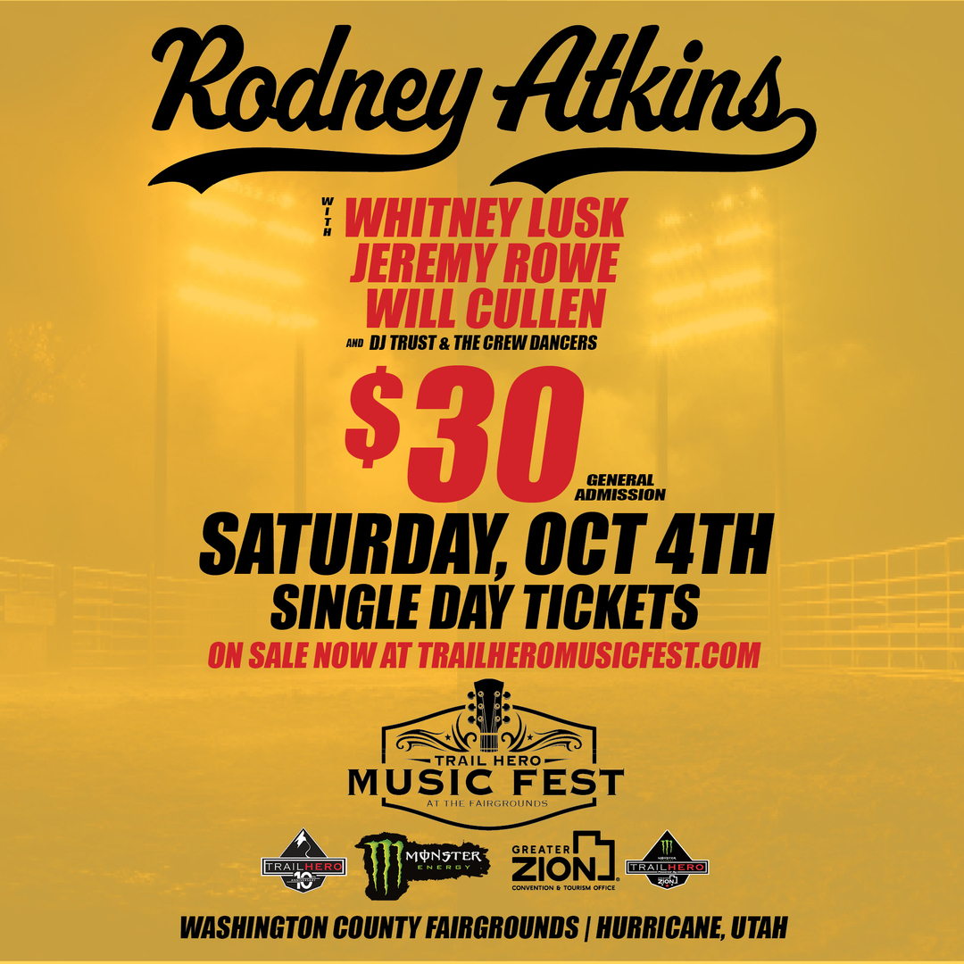 Rodney Atkins - Country Music at Trail Hero Music Fest - Rodney Atkins - Country Music at Trail Hero Music Fest