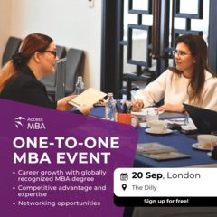 Unlock Your Future: Free MBA Event in London