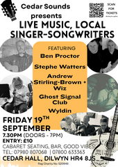 Live Music, Local Singer-Songwriters
