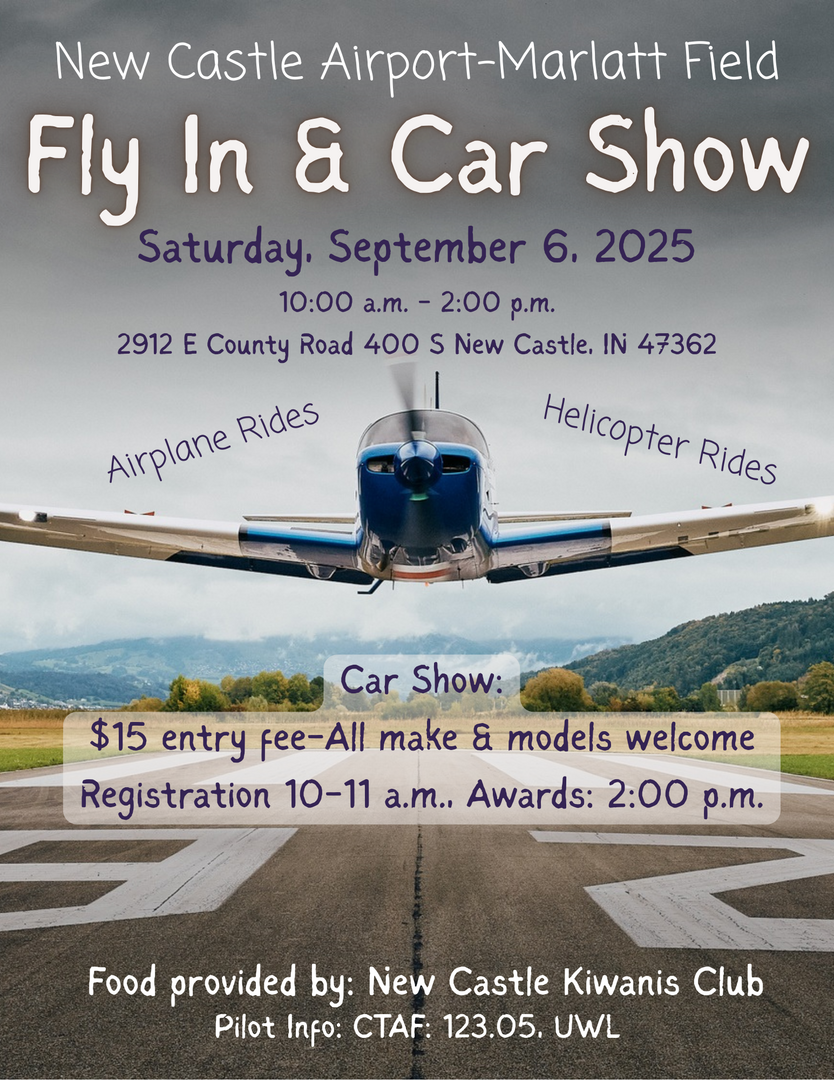 New Castle Fly In & Car Show