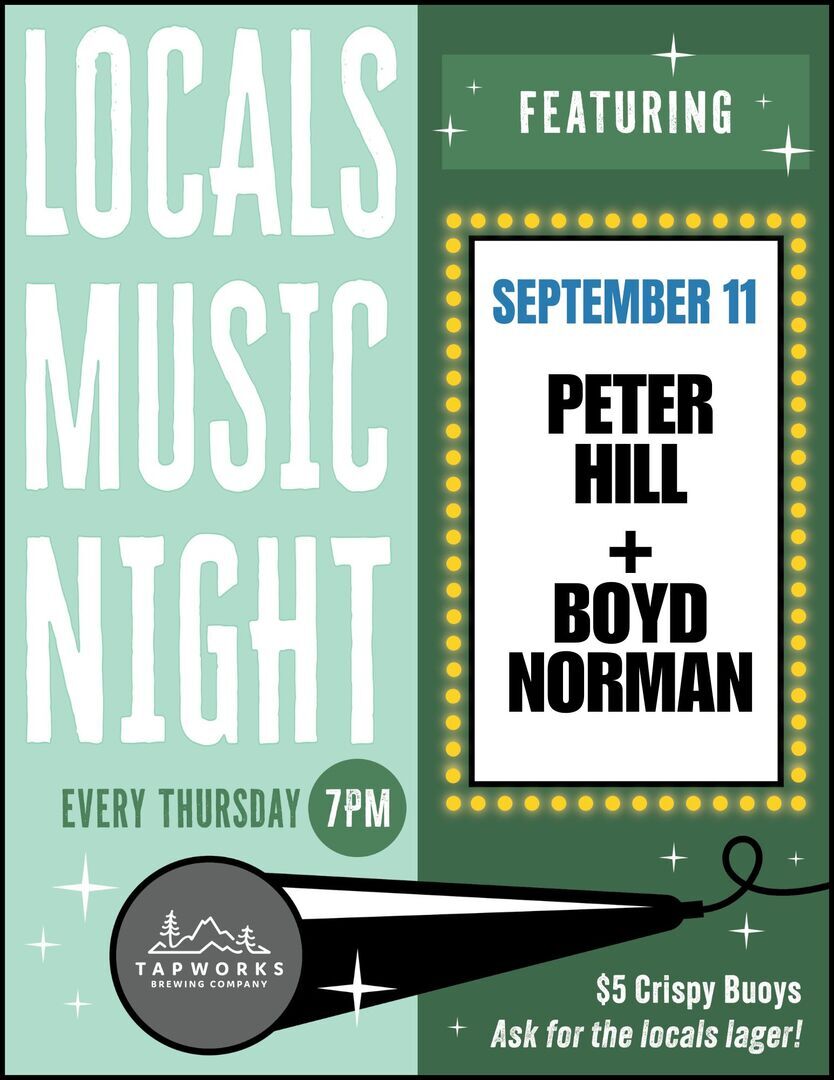 Locals Music Night feat. Peter Hill & Boyd Norman