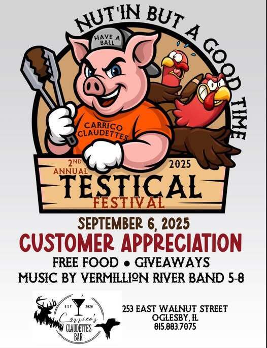 2nd Annual Testical Festival @ Carrico's Claudettes