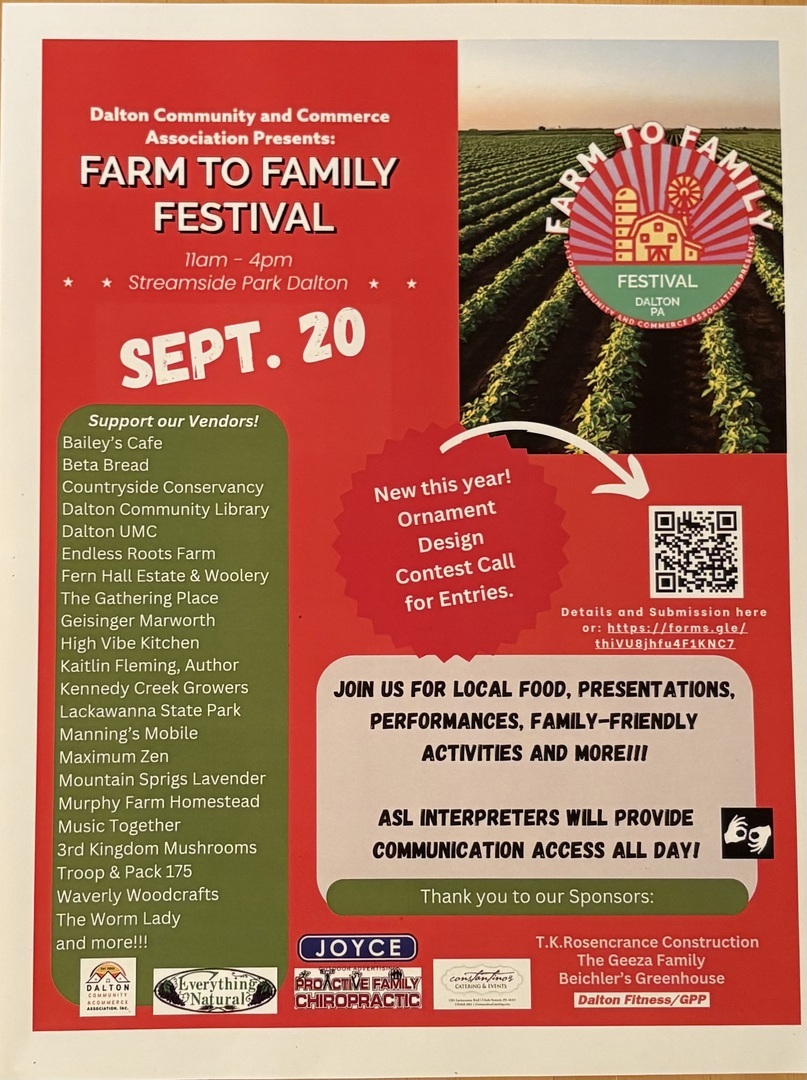 Dalton Farm to Family Fest presented by The Dalton Community & Commerce Association - Dalton Farm to Family Fest presented by The Dalton Community & Commerce Association