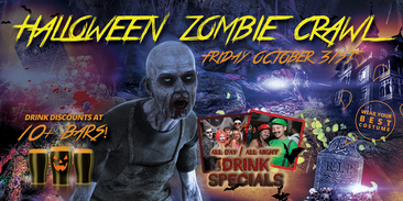 Raleigh Zombie Crawl - Halloween Bar Crawl - Friday Oct 31st