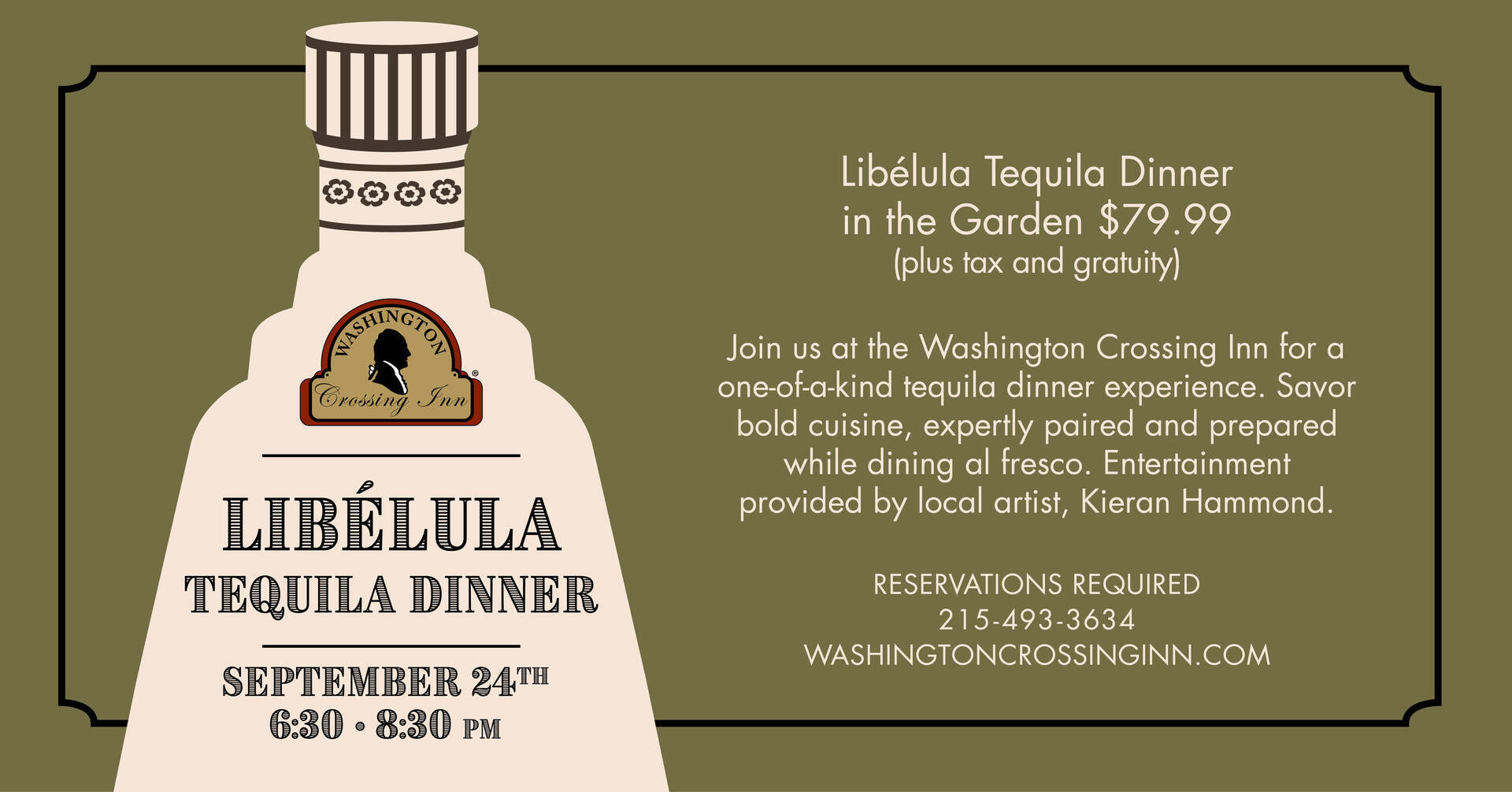 Libélula Tequila Dinner
