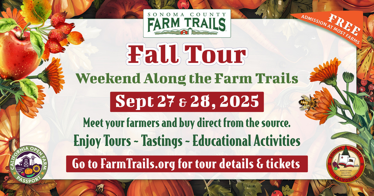 Sonoma County Farm Trails Fall Tour